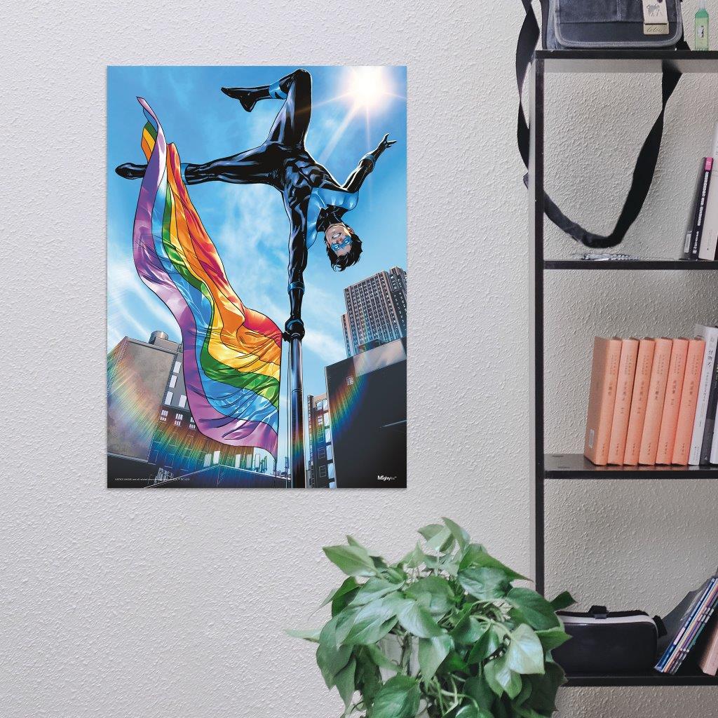 DC Comics (Nightwing - Pride) MightyPrint™ Wall Art MP17240774